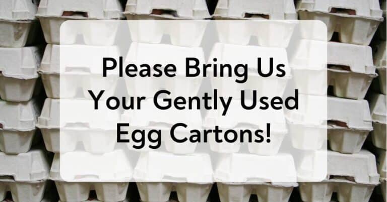 We Need Your Gently Used Egg Cartons - Loaves & Fishes