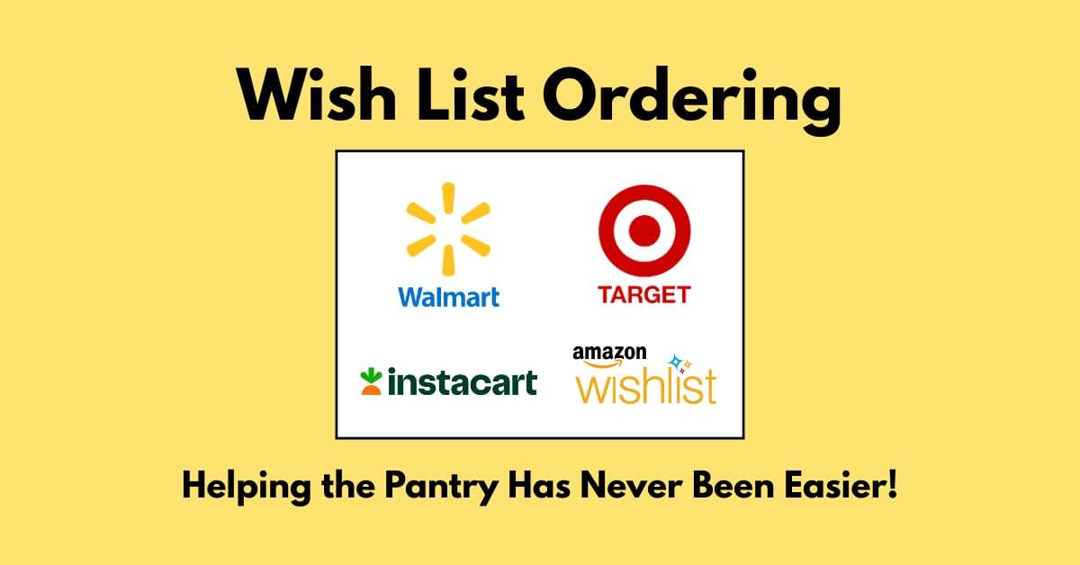 wish list ordering walmart target instacart amazon wishlist helping the pantry has never been easier