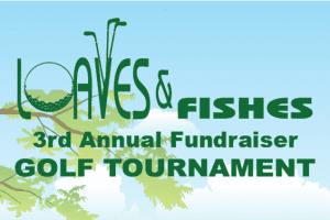3rd annual golf tournament logo