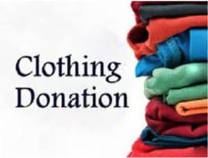 donate clothing